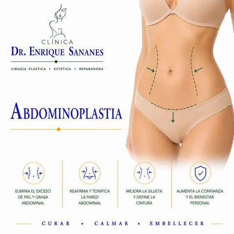 Abdominoplastía (panza) - Clínica Dr. Enrique Sananes