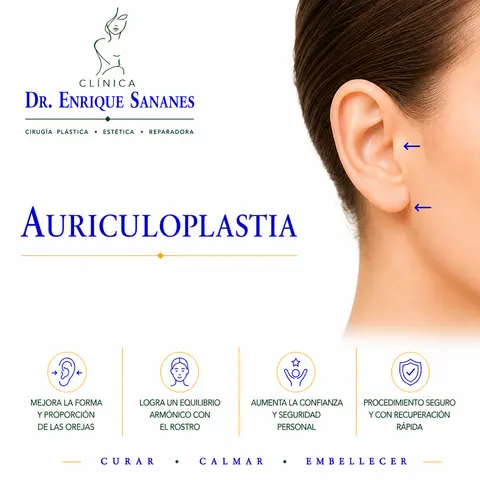 Auriculoplastía (orejas) - Clínica Dr. Enrique Sananes