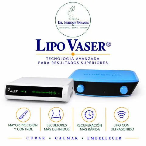 Lipo Vaser: tecnología avanzada - Clínica Dr. Enrique Sananes