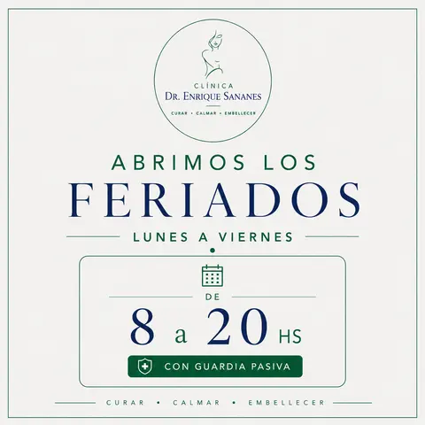 Atención en feriados - Clínica Dr. Enrique Sananes